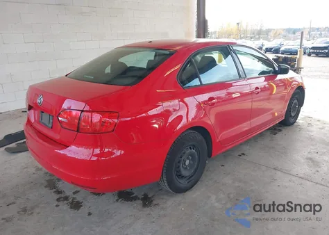 2011 Volkswagen Jetta 2.0L S из США, поврежденный, VIN 3VW2K7AJ9BM394887